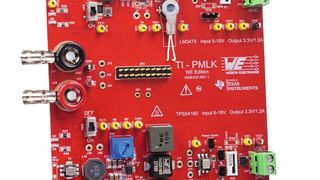 Experimentierplatine zur Wirkung induktiver Bauelemente: Der Lernbaukasten wurde von Würth Elektronik eiSos in Zusammenarbeit mit Texas Instruments und Prof. Nicola Femia von der Universität Salerno/Italien entwickelt.  (Würth Elektronik eiSos)