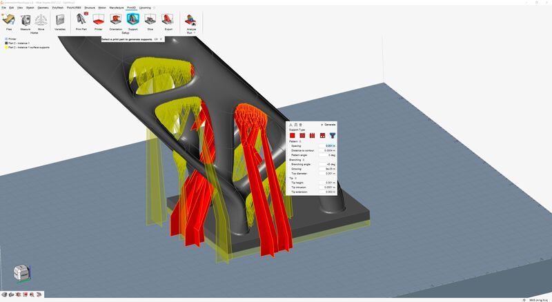 ...  automatisiertes DFAM (Design for Additive Manufacturing).  (Bild: Altair)