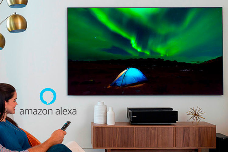 „Alexa, schalte den Fernseher ein“ könnte man bald öfter in den Wohnzimmern dieser Welt hören. Der drittgrößte TV-Hersteller Hisense setzt künftig auf die Sprachassistentin von Amazon. (Hisense)