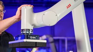 With the new PoWa cobot family, ABB Robotics bridges the gap between traditional cobots and conventional industrial robots. (Image:ABB Robotics)