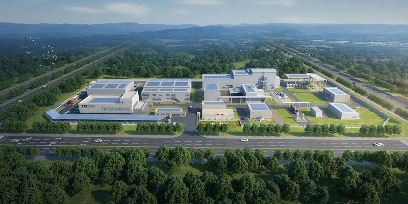 The BASF and Heraeus plant will enable a circular economy solution through recycling of spent automotive catalysts for high-tech industries in China that use precious metals. (BASF)