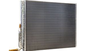 Speziell von Lloyd Coils Europe entwickelter energieoptimierter Verflüssiger  (Bild: Lloyd Coils)