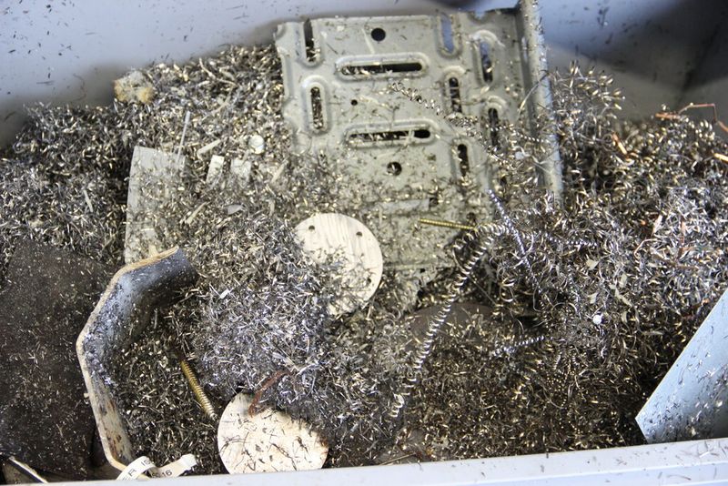 Verlangen einige deutsche Maschinenhersteller Geld für einen Späneförderer, gab es diesen bei Haas dazu. (Bild: Sonnenberg)