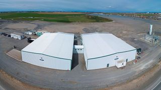 OneD Battery Sciences konnte nach 12 Monaten Bauzeit in Moses Lake, Washington sein Sinanode-Pilotproduktionsanlage in Betrieb nehmen.  (Bild: OneD Battery Sciences)
