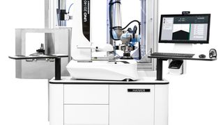At AMB 2022, Haimer will present an advanced version of its Automation Cube, which allows automated shrinking and presetting of cutting tools. (Source: Haimer)