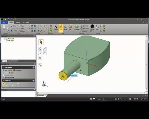 Designspark Mechanical Version 2.0: Die kostenfreie 3D-Modellierungs-Software in Aktion (Bild: RS Components)