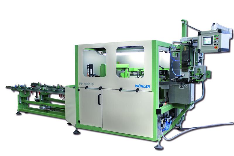 Eine typische Wöhler-Maschine zur Produktion von 40 Flachpinseln pro Minute. (Bild: Wöhler Brush Tech)