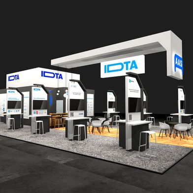 In Halle 5, Stand 358, zeigt IDTA zusammen mit Partnern aus der Industrie, wie Daten mit der AAS durchgängig vernetzt werden. (Bild: skupindesign)