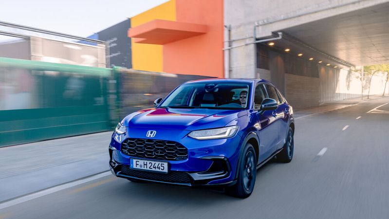 Der neue Honda mit dem Namen „ZR-V“ ist ab 43.900 Euro erhätlich.(Bild:  Honda)