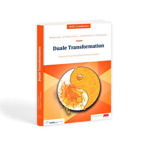 Das neue Fachbuch Duale Transformation ist ab sofort erhältlich.(Bild:  Vogel Communications Group)