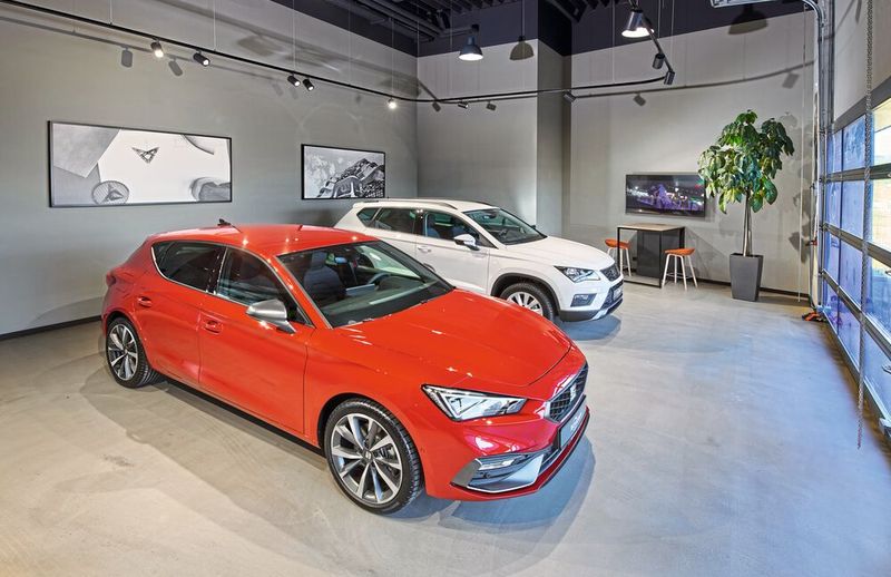 Die Fahrzeugauslieferung in Bingen wird für Seat und Cupra gemeinsam genutzt. (Bild: Scherer/Thorsten Gauls)