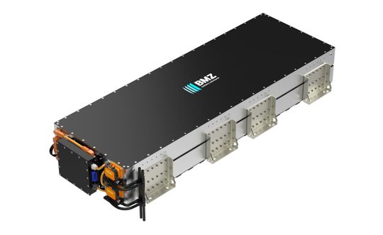 Die Batteriemodule sind in zwei Modulformaten verfügbar.(Bild:  BMZ Poland)