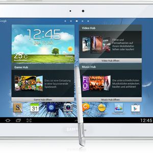 Dei Stiftung Warentest gab dem Galxy Note 10.1 die Note 1,9, Check24 schloss sich dieser Benotung an.