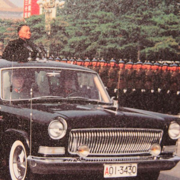 Schon der große Vorsitzende Mao Zedong fuhr „Rote Fahne“. (Hongqi)