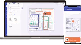 Lokalisierung, Identifizierung und Nachverfolgung von Produktionsmitteln - präzise, in Echtzeit und für schwierige Umgebungen.  (Bild: Comarch)