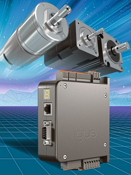 Um 1-Achsantriebe, Mehrachsportale, Deltaroboter oder Pick-and-place-Anwendungen zu automatisieren, können Anwender auf die Steuerung Dryve D1 zurückgreifen. (Igus)