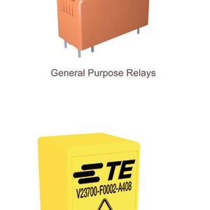 Figure 1: Example signal, general purpose and automotive relays