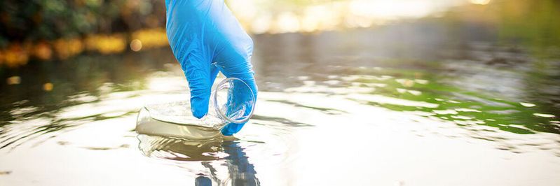 Im Abwasser kann das Erbgut des Coronavirus nachgewiesen werden Im Abwasser kann das Erbgut des Coronavirus nachgewiesen werden