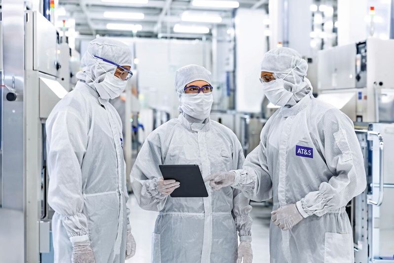 Starkes Signal von AT&S: Im Stammwerk in Leoben wird die Reinraumfläche verdreifacht. (Bild:  AT&S / Werner Krug)