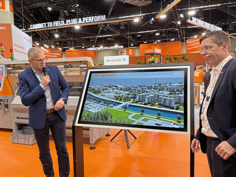 Weidmüller auf der SPS: (Bild: MC/VCG)