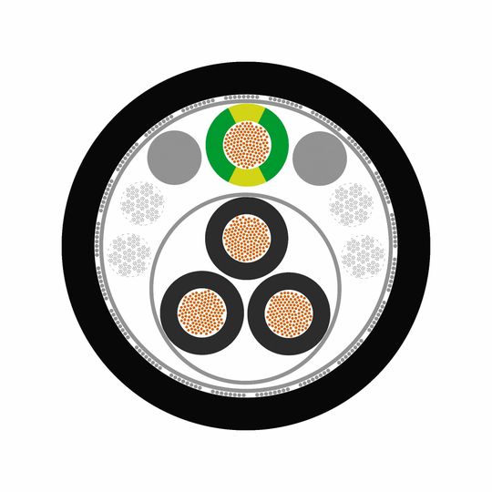 (Querschnitt der Ölflex Servo FD ZeroCM. Foto: Lapp)