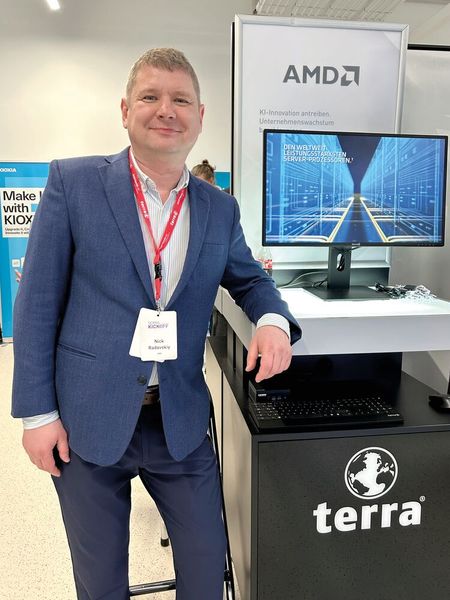 Für AMD war Nick Radovskiy zu Wortmann angereist. (Bild: Vogel IT-Medien GmbH)