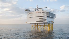Die neue Offshore-Anlage soll rund 200 Kilometer westlich von Sylt in der Nordsee installiert werden.  (Bild: 50Hertz)