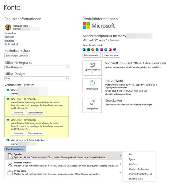 Die Microsoft 365 Apps/Office 2021 sind in Windows 365 Business vorinstalliert, wenn Microsoft 365 Business Premium zum Einsatz kommt. (Bild: Joos - Microsoft)