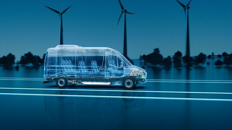 ... bis zum sogenannten „People Mover“. (Mercedes-Benz AG)