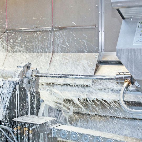 The Millturn machine concept combines all technologies in one complete machining centre - including deep hole drilling. The Millturn machine concept combines all technologies in one complete machining centre - including deep hole drilling.