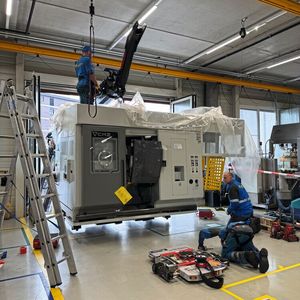 Am 20. Oktober 2025 war das Quartett komplett: Die vierte CMZ TTL 66 ...(Bild:  Josef Binkert AG)