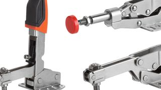 Die Schnellspanner von Norelem sind in der Ausfführung horizontal und vertikal mit waagerechtem Fuß sowie als Schubstangenspanner ab Lager lieferbar. (Bild: Norelem)