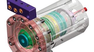 3D-Modell der Hydraulikspanneinheit KM100. (Archiv: Vogel Business Media)