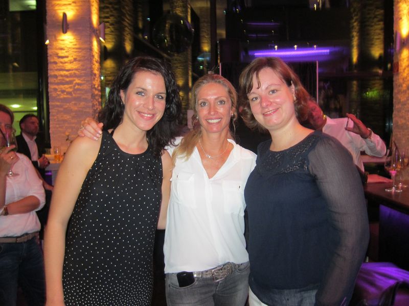 Ein gelungener Auftakt der Acronis Recovery Hours für (v. l.)Juliane Kunath (Ingram Micro), Sharon Heidorn und Julia Zeisberger (Acronis) (Bild: IT-BUSINESS)