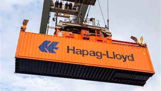 Wie die Hamburger Container-Reederei Hapag-Lloyd jetzt informiert, werden die US-Zölle und auch die Unsicherheit in Bezug auf die Passage durch das Rote Meer die Geschäfte belasten ... (Bild: Hapag-Lloyd)