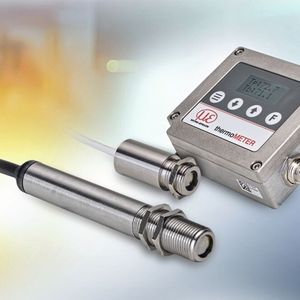 In the field of temperature measurement technology, Micro-Epsilon has developed the new UC, SE and FI thermometer series. They measure a very high temperature range from -50 to +1100 °C precisely and without contact.(Image: Micro-Epsilon Messtechnik GmbH & Co. KG)