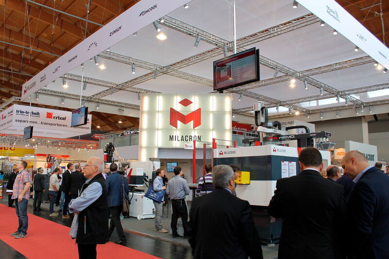 For the first time, Milacron presented all brands on one huge stand themed 