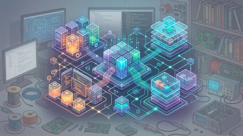 Mit Unraid lassen sich Network Attached Storage (NAS), Anwendungsserver und Virtualisierungshosts umsetzen.(Bild:  Gemini / KI-generiert)