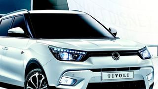 Ssangyong präsentiert den Tivoli in Real-Märkten. (Ssangyong)