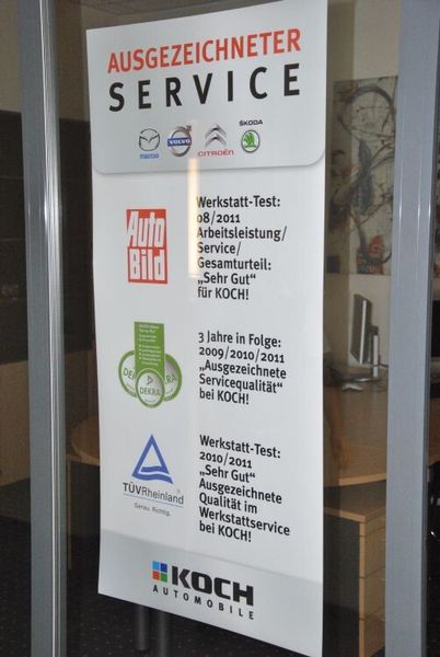 Egal, ob Werkstatttests von „Auto-Bild“, Dekra oder TÜV: Stets heimst Koch beste Noten und positive Urteile ein. (Foto: Dominsky)