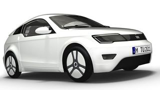 Für Experten ist es eine Frage der Zeit bis die Elektromobilität etabliert ist. Die Konzept-Studie „Mute“ der TU München zeigt, wie das aussehen kann.  (Foto: TU München)