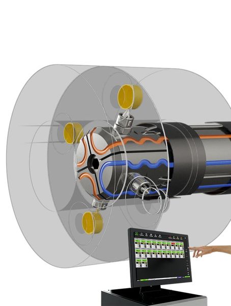 Dexa can shut-off individual cavities from the controller to prevent downtime. (Source: Mold-Masters)