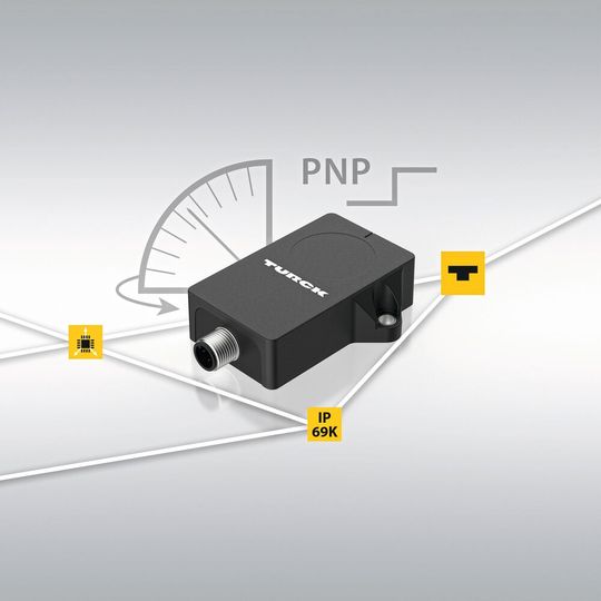 Schnell montiert, schnell geschaltet: Kosteneffizienter QR20-Neigungsschalter von Turck(Bild:  Turck)