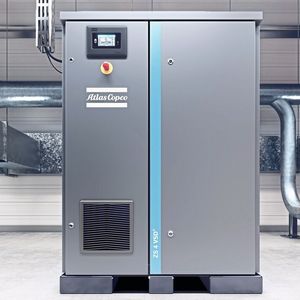 Die Schraubengebläse des Typs ZS 4 VSD+ arbeiten mit der Drehzahlregelung der neuesten Technologie und sind um rund 10 % effizienter als die Vorgängergeneration. (Bild:  Atlas Copco)