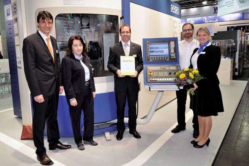 Für das innovative Lösungskonzept G-Net, das in enger Verbindung zwischen Praxis und Entwicklung entstanden ist, wurde Grob mit dem Intec-Preis ausgezeichnet. (Bild: Grob)