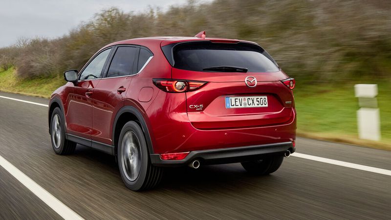 Beim CX-5 des Modelljahrs 2021 ist das Außendesign unverändert geblieben. (Bild: mazda)