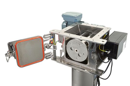 Der neue Cleanflow-Magnettyp besitzt im Vergleich zum 8- oder 12-Stab-Magnetabscheider eine höhere Kapazität.(Bild:  Goudsmit)