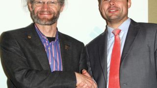 Kenneth M. Stedman (links) und Dr. Andreas Kessell (rechts) (Bild: antibodies-online)