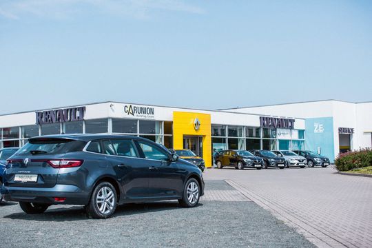 Seit 2017 ist Car Union am Standort Aschersleben mit Renault und Dacia vertreten.(Bild:  Car Union)
