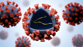 Abb. 1: Viele Viren basieren auf RNA als Erbsubstanz – die entsprechende Polymerase ist ein Ansatzpunkt für antivirale Medikamente. (Bild: ©vchalup - stock.adobe.com)